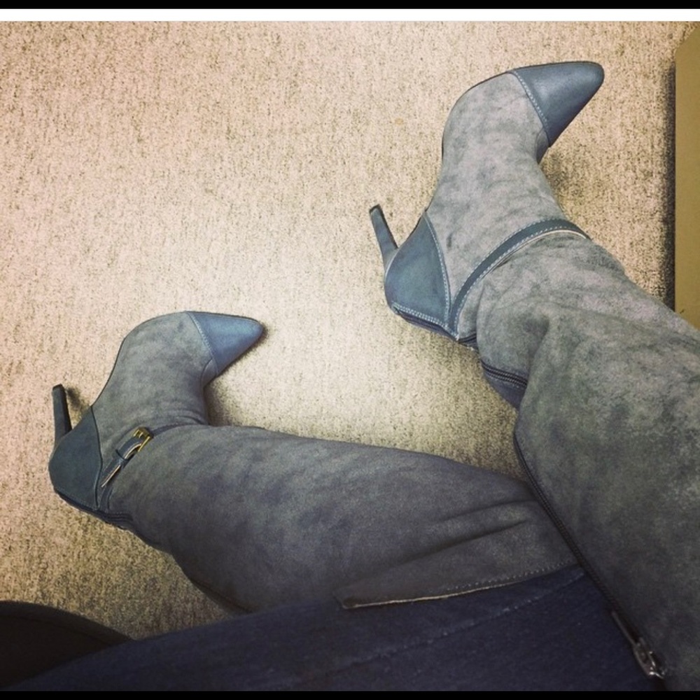 Knee height boots